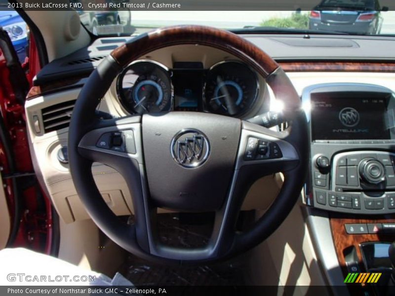 Crystal Red Tintcoat / Cashmere 2013 Buick LaCrosse FWD