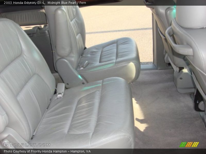 Midnight Blue Pearl / Fern 2003 Honda Odyssey EX-L