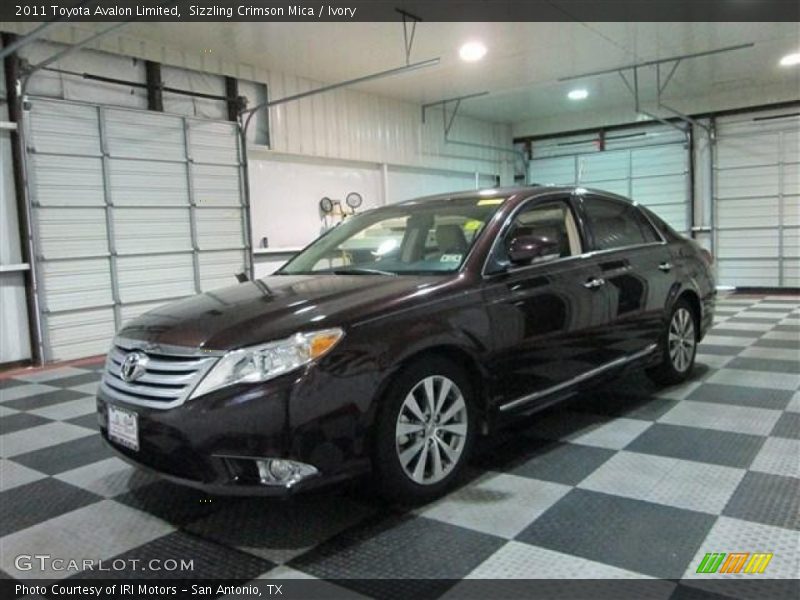 Sizzling Crimson Mica / Ivory 2011 Toyota Avalon Limited