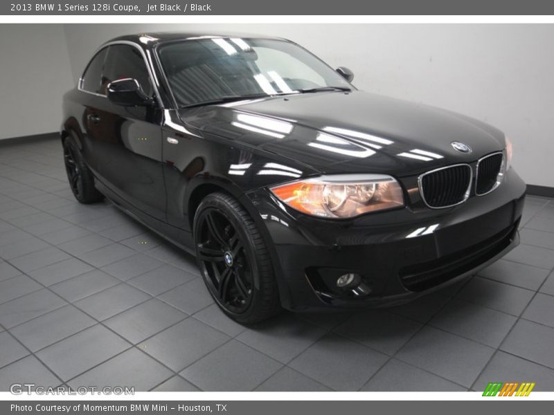 Jet Black / Black 2013 BMW 1 Series 128i Coupe