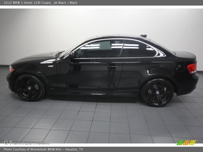 Jet Black / Black 2013 BMW 1 Series 128i Coupe