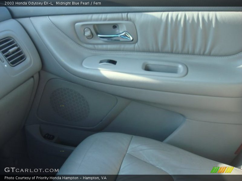 Midnight Blue Pearl / Fern 2003 Honda Odyssey EX-L