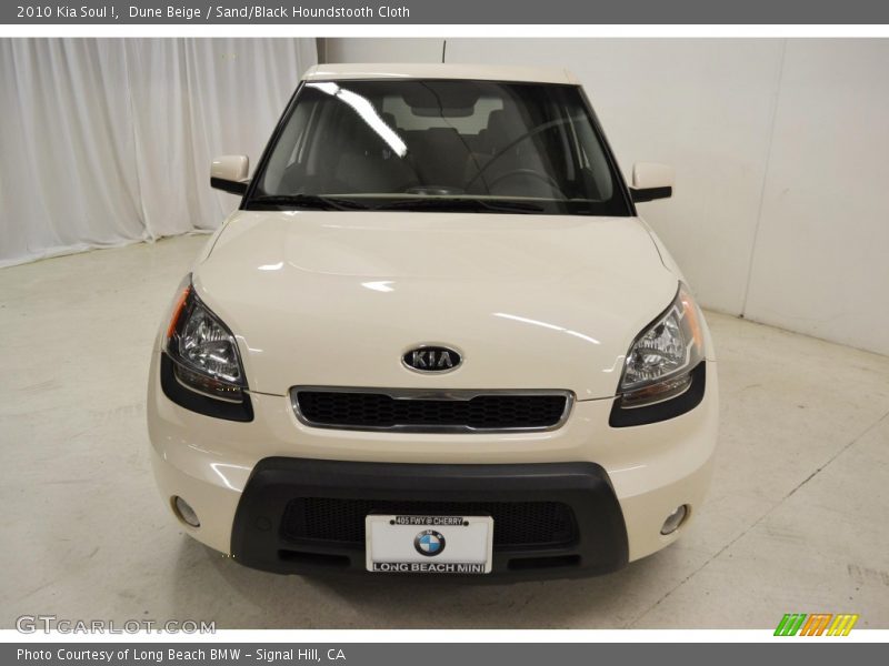 Dune Beige / Sand/Black Houndstooth Cloth 2010 Kia Soul !