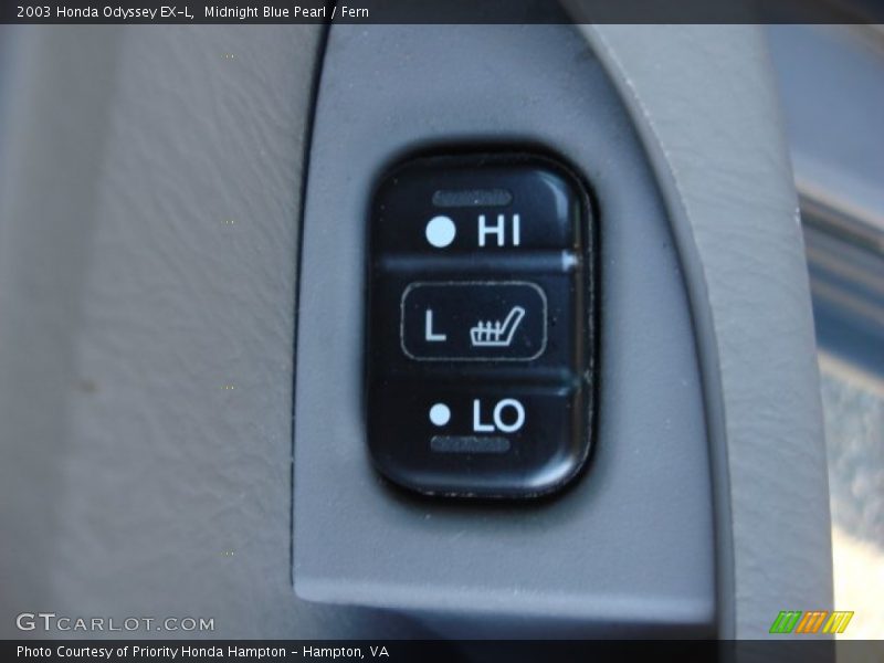Midnight Blue Pearl / Fern 2003 Honda Odyssey EX-L