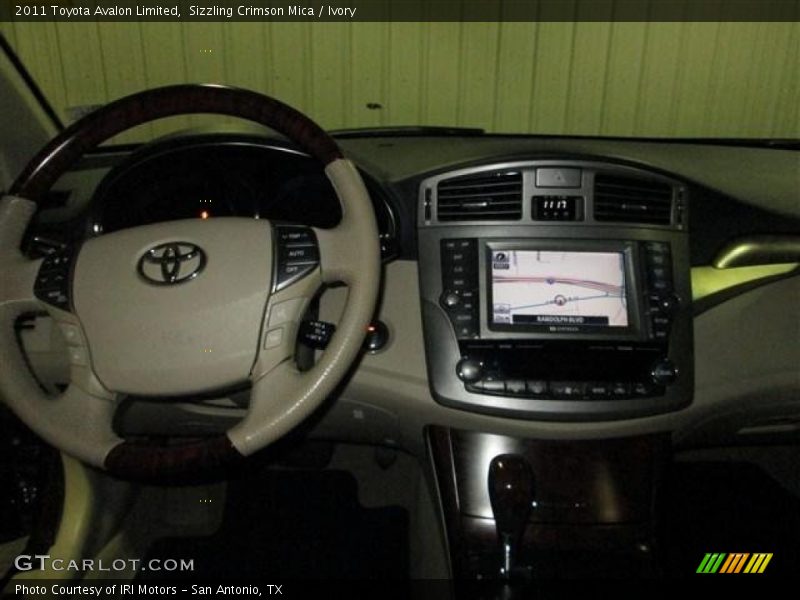 Sizzling Crimson Mica / Ivory 2011 Toyota Avalon Limited