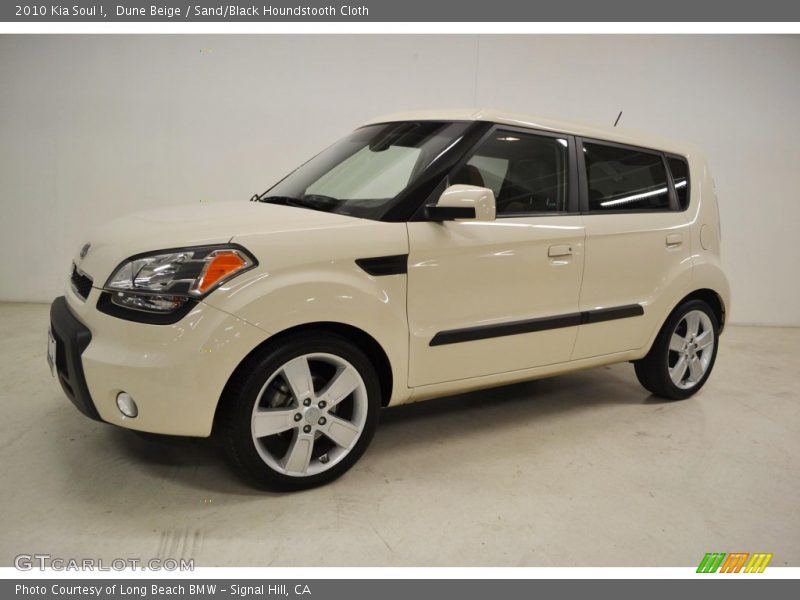 Dune Beige / Sand/Black Houndstooth Cloth 2010 Kia Soul !