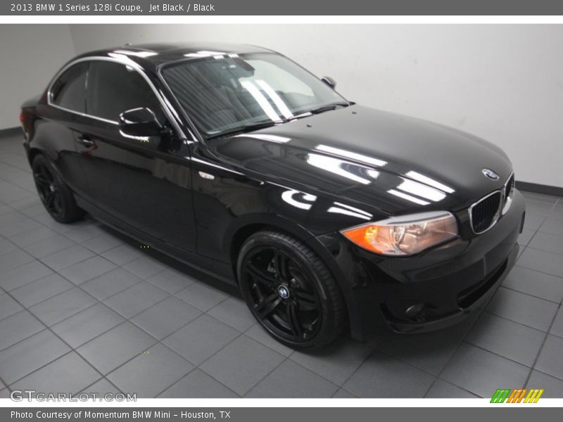 Jet Black / Black 2013 BMW 1 Series 128i Coupe