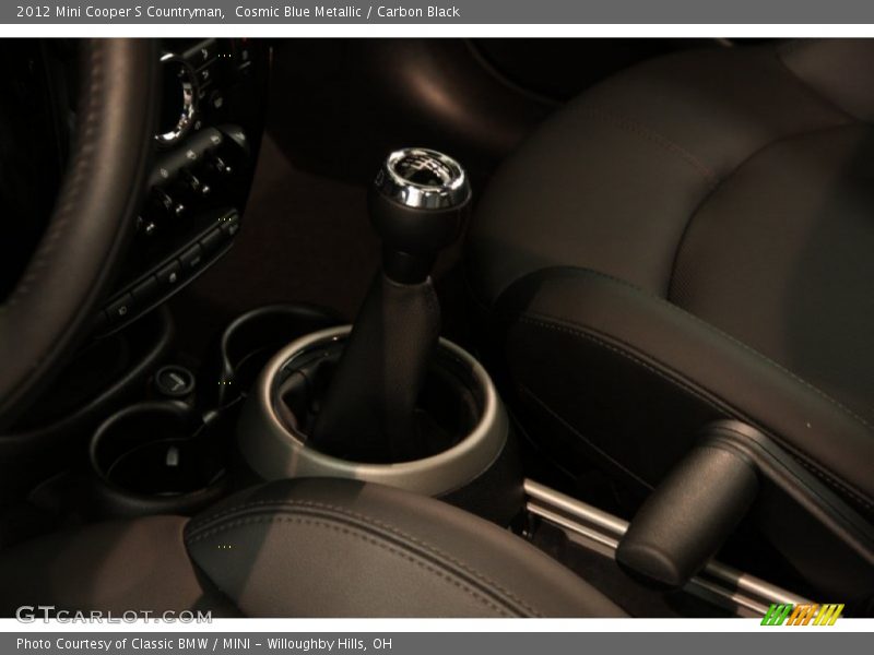 Cosmic Blue Metallic / Carbon Black 2012 Mini Cooper S Countryman