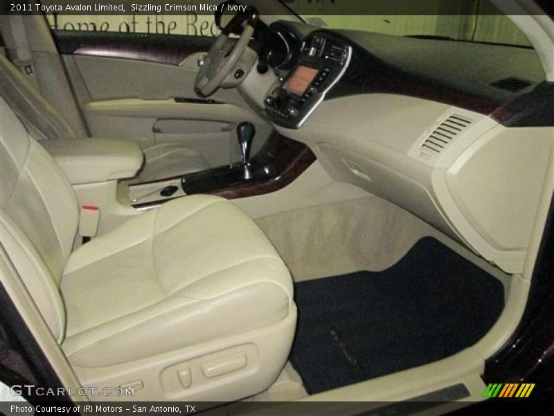 Sizzling Crimson Mica / Ivory 2011 Toyota Avalon Limited