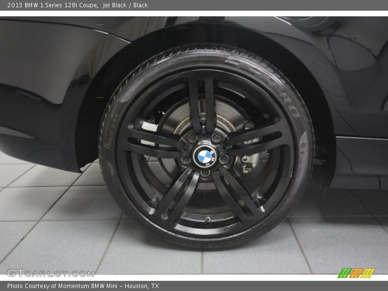 Jet Black / Black 2013 BMW 1 Series 128i Coupe