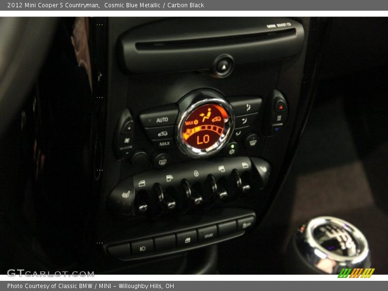 Cosmic Blue Metallic / Carbon Black 2012 Mini Cooper S Countryman
