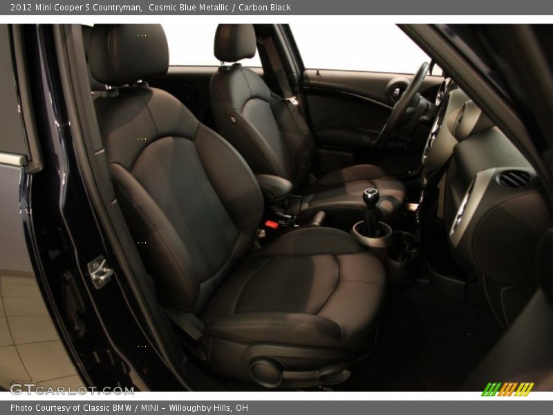 Cosmic Blue Metallic / Carbon Black 2012 Mini Cooper S Countryman