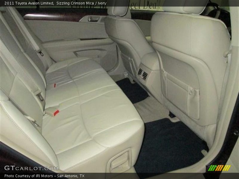 Sizzling Crimson Mica / Ivory 2011 Toyota Avalon Limited