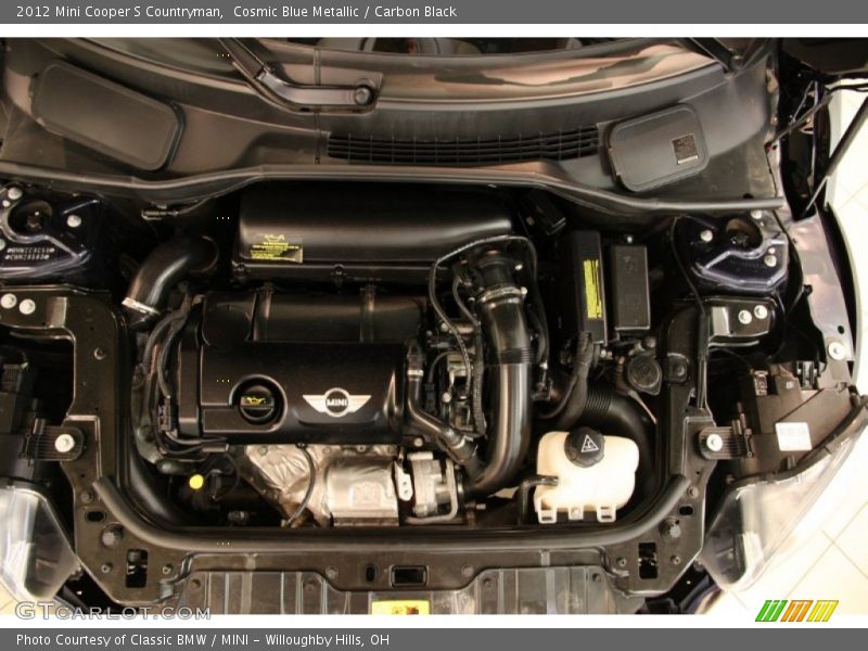 Cosmic Blue Metallic / Carbon Black 2012 Mini Cooper S Countryman