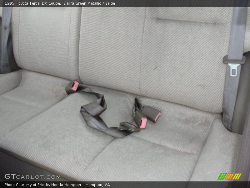 Sierra Green Metallic / Beige 1995 Toyota Tercel DX Coupe