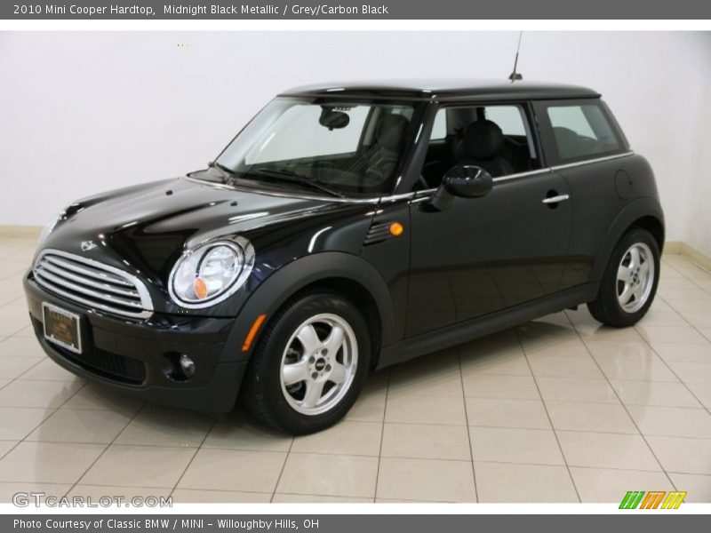 Midnight Black Metallic / Grey/Carbon Black 2010 Mini Cooper Hardtop