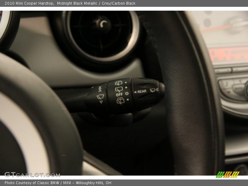 Midnight Black Metallic / Grey/Carbon Black 2010 Mini Cooper Hardtop