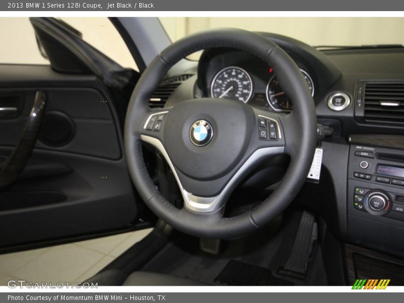 Jet Black / Black 2013 BMW 1 Series 128i Coupe