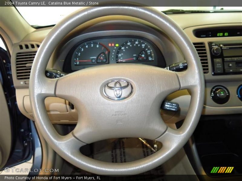 Catalina Blue Metallic / Stone 2004 Toyota Camry LE
