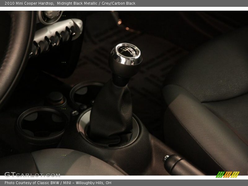 Midnight Black Metallic / Grey/Carbon Black 2010 Mini Cooper Hardtop