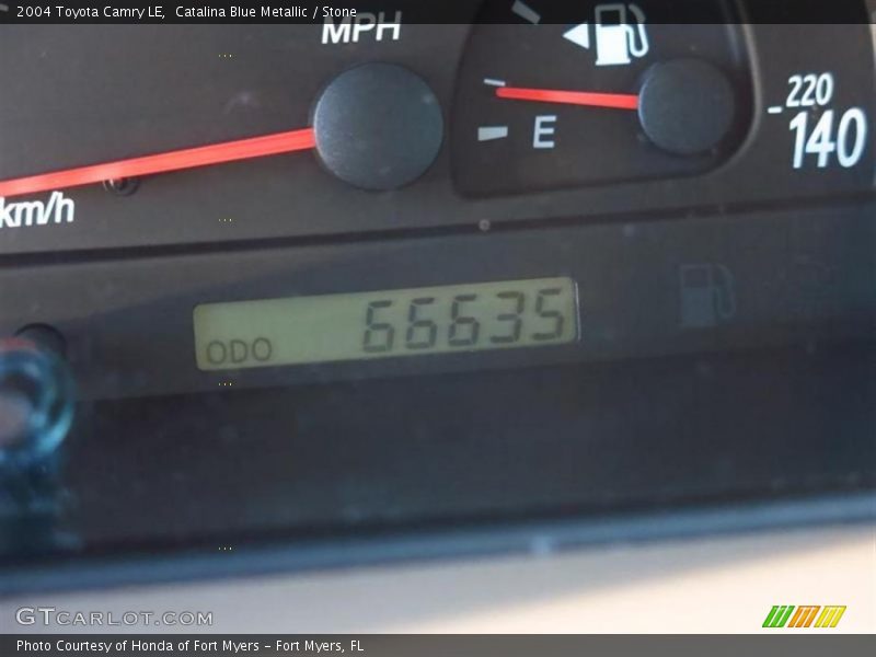 Catalina Blue Metallic / Stone 2004 Toyota Camry LE