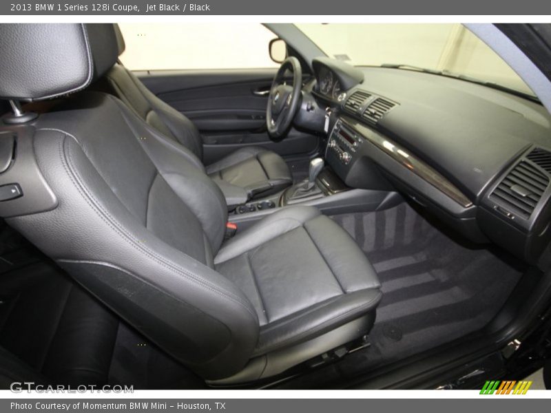 Jet Black / Black 2013 BMW 1 Series 128i Coupe