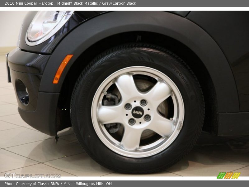 Midnight Black Metallic / Grey/Carbon Black 2010 Mini Cooper Hardtop