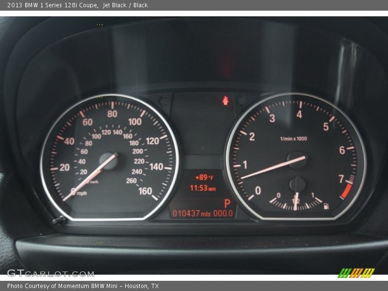 Jet Black / Black 2013 BMW 1 Series 128i Coupe