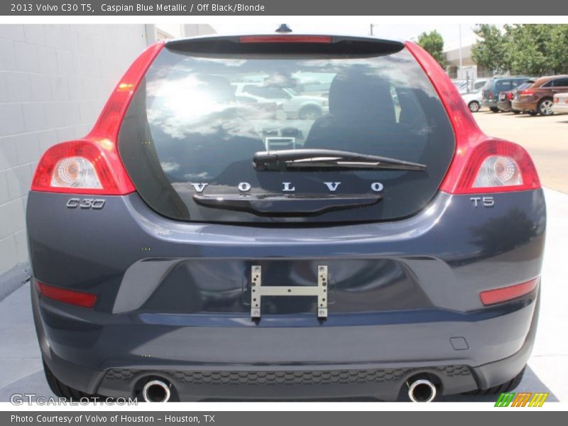 Caspian Blue Metallic / Off Black/Blonde 2013 Volvo C30 T5