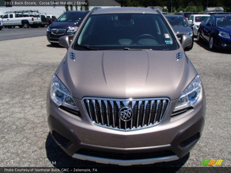 Cocoa Silver Metallic / Ebony 2013 Buick Encore