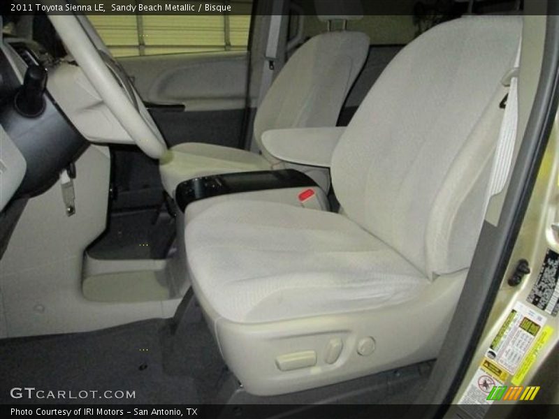 Sandy Beach Metallic / Bisque 2011 Toyota Sienna LE
