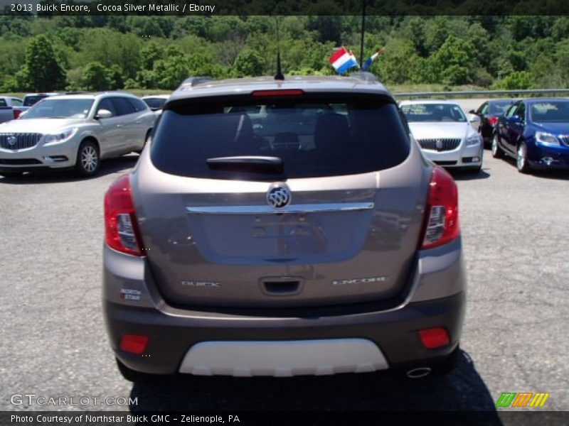 Cocoa Silver Metallic / Ebony 2013 Buick Encore