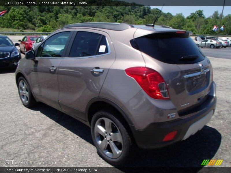 Cocoa Silver Metallic / Ebony 2013 Buick Encore
