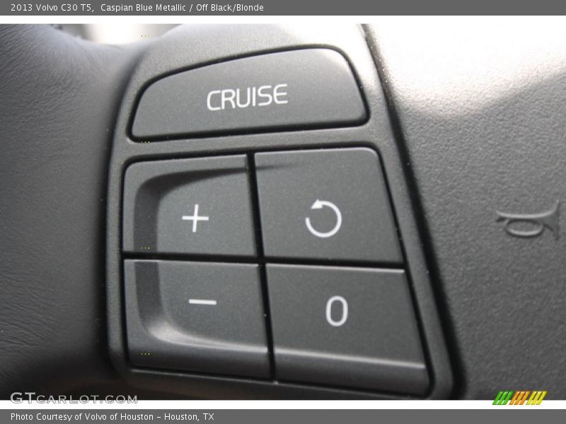 Caspian Blue Metallic / Off Black/Blonde 2013 Volvo C30 T5