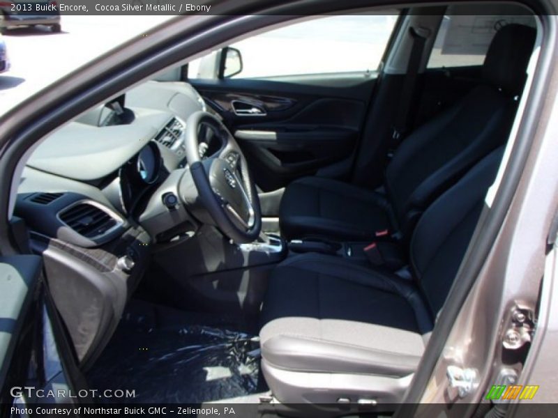 Cocoa Silver Metallic / Ebony 2013 Buick Encore
