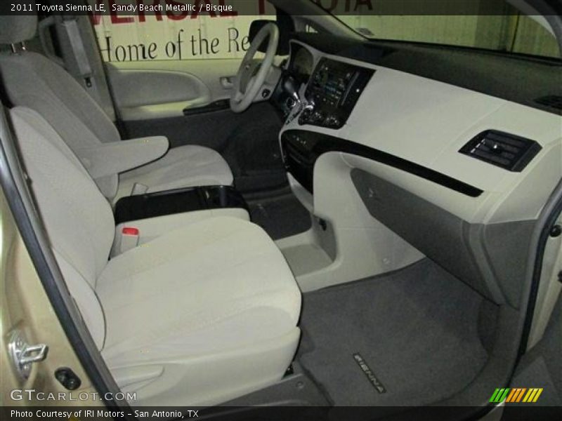 Sandy Beach Metallic / Bisque 2011 Toyota Sienna LE