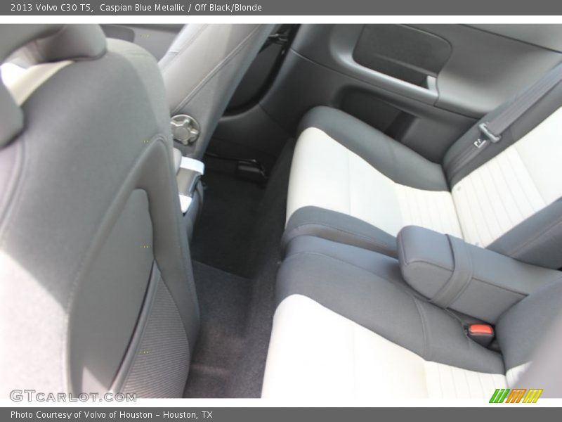 Caspian Blue Metallic / Off Black/Blonde 2013 Volvo C30 T5