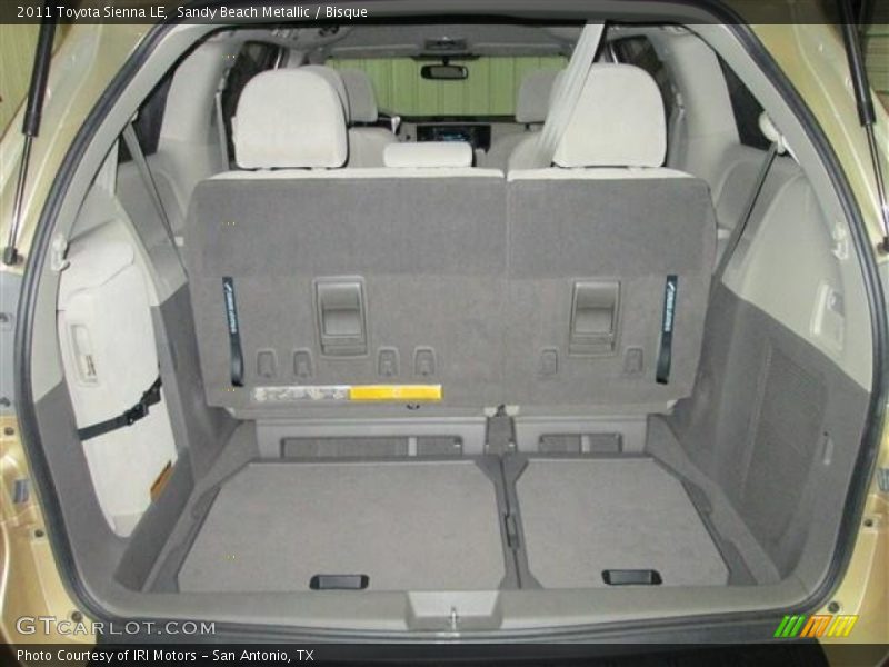 Sandy Beach Metallic / Bisque 2011 Toyota Sienna LE
