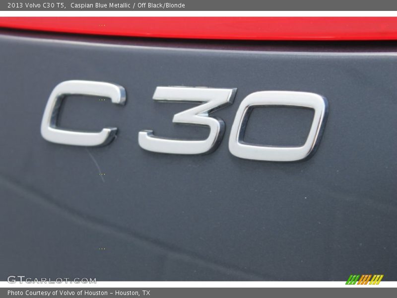 Caspian Blue Metallic / Off Black/Blonde 2013 Volvo C30 T5