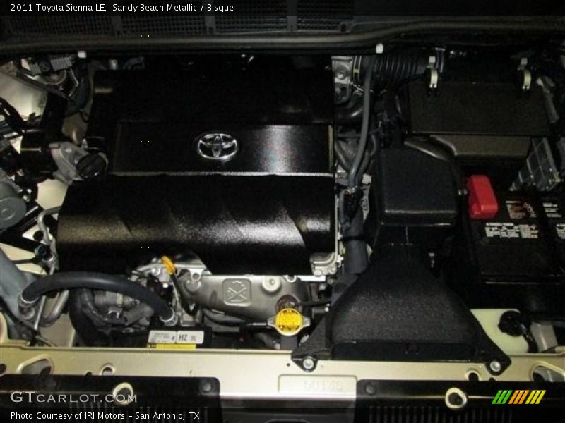 Sandy Beach Metallic / Bisque 2011 Toyota Sienna LE
