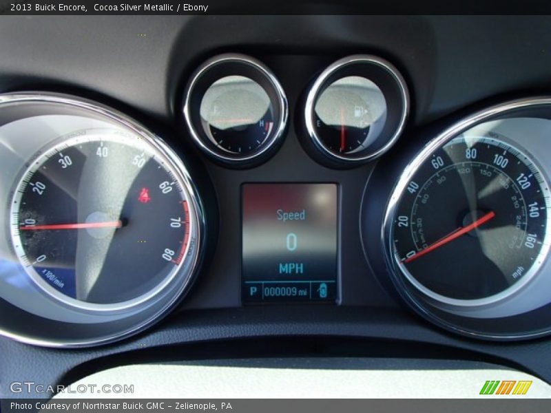 Cocoa Silver Metallic / Ebony 2013 Buick Encore