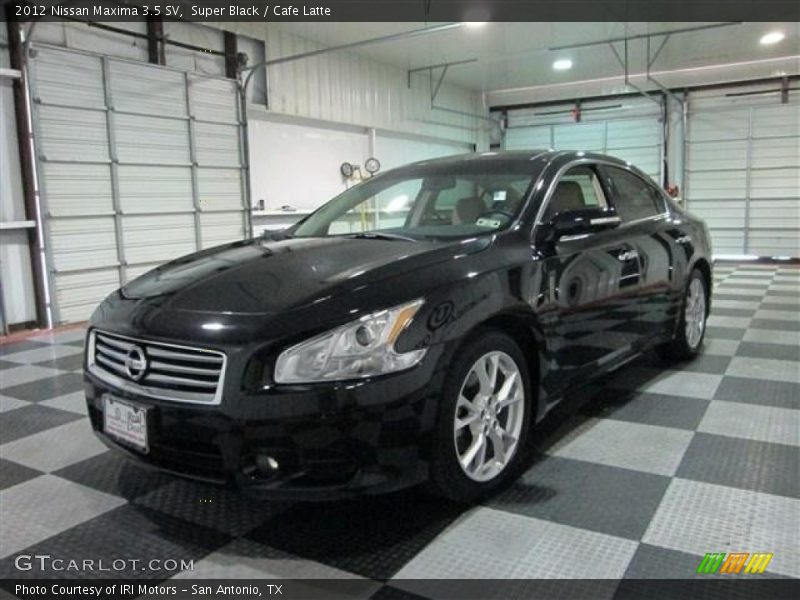 Super Black / Cafe Latte 2012 Nissan Maxima 3.5 SV