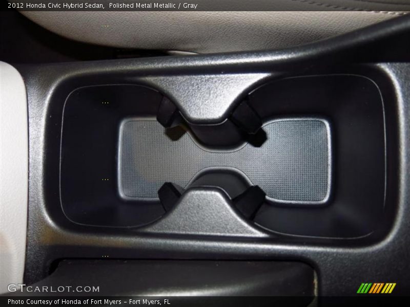Polished Metal Metallic / Gray 2012 Honda Civic Hybrid Sedan