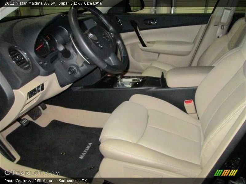 Super Black / Cafe Latte 2012 Nissan Maxima 3.5 SV