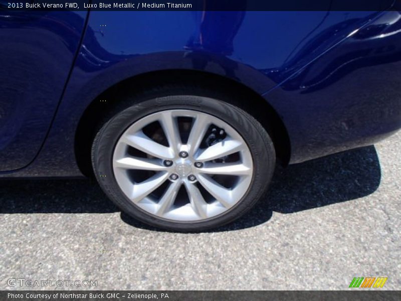 Luxo Blue Metallic / Medium Titanium 2013 Buick Verano FWD
