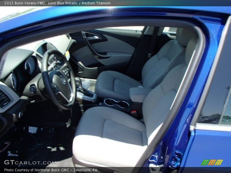 Luxo Blue Metallic / Medium Titanium 2013 Buick Verano FWD
