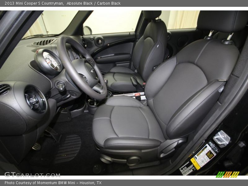 Absolute Black / Carbon Black 2013 Mini Cooper S Countryman