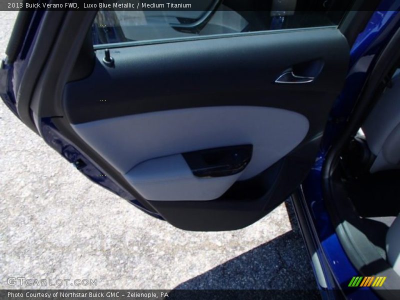 Luxo Blue Metallic / Medium Titanium 2013 Buick Verano FWD
