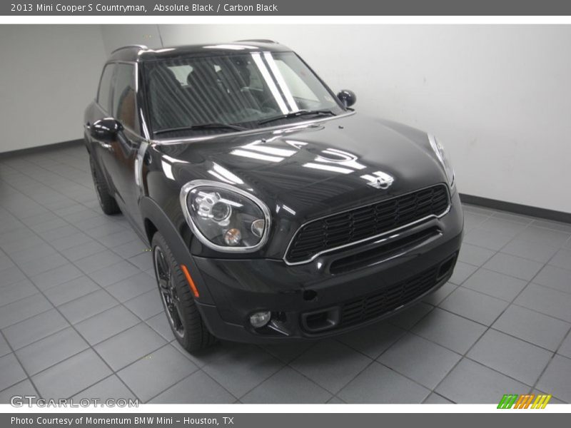 Absolute Black / Carbon Black 2013 Mini Cooper S Countryman