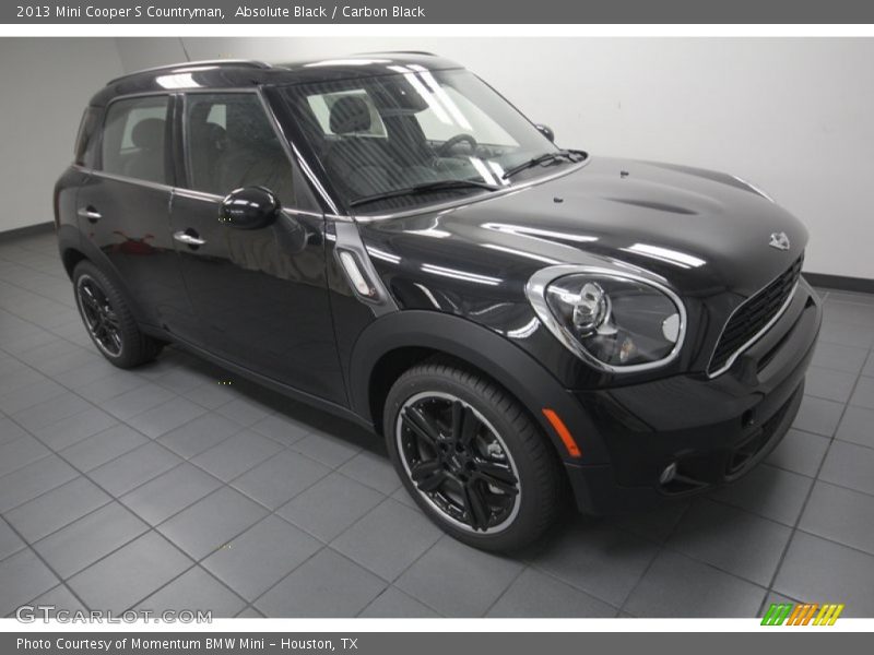 Absolute Black / Carbon Black 2013 Mini Cooper S Countryman